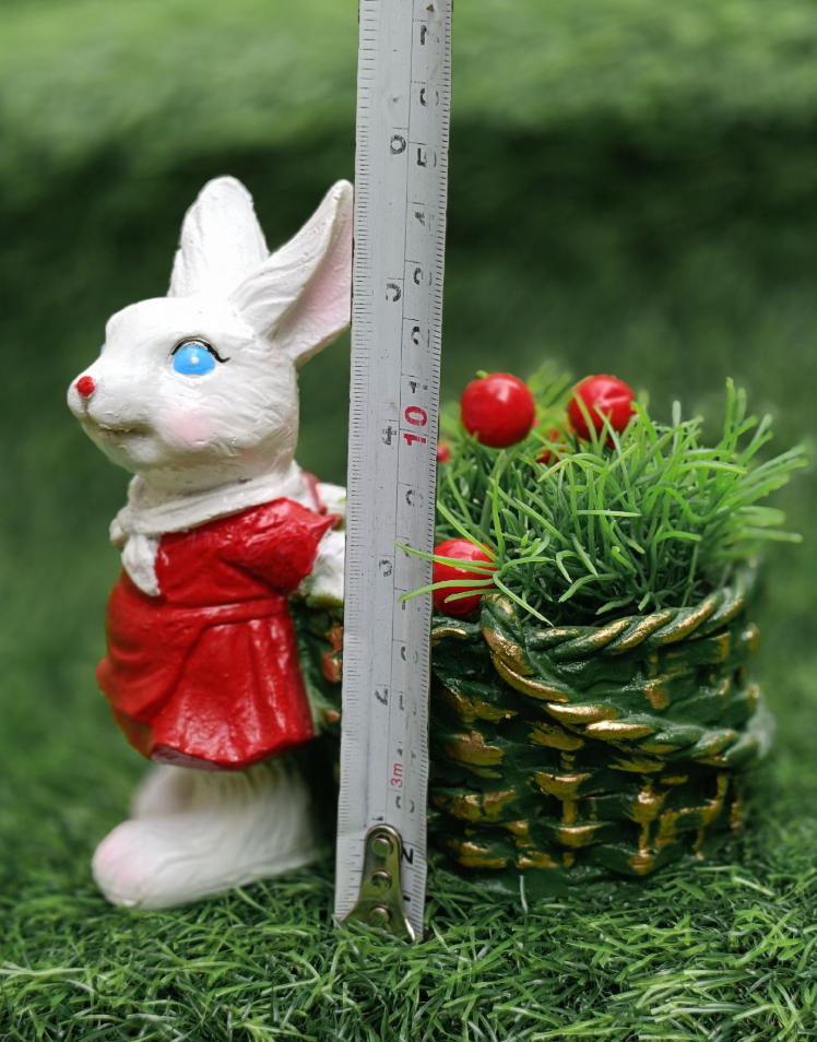 Female Rabbit Cart Planter