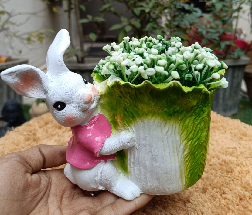 Rabbit Basket Planter Model 4