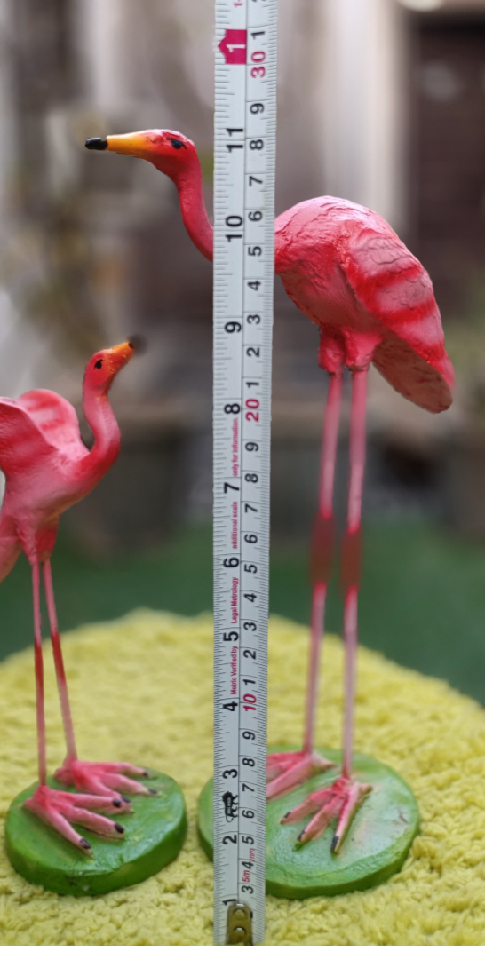 SET OF 2 Flamingo