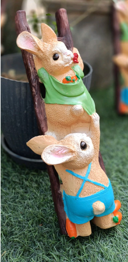 Rabbit on Ladder