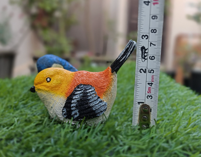 SET OF 2 MINIATURE BIRDS