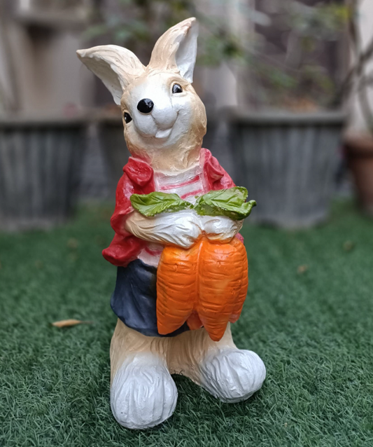 RABBIT WITH CARROT (17 INCHES)